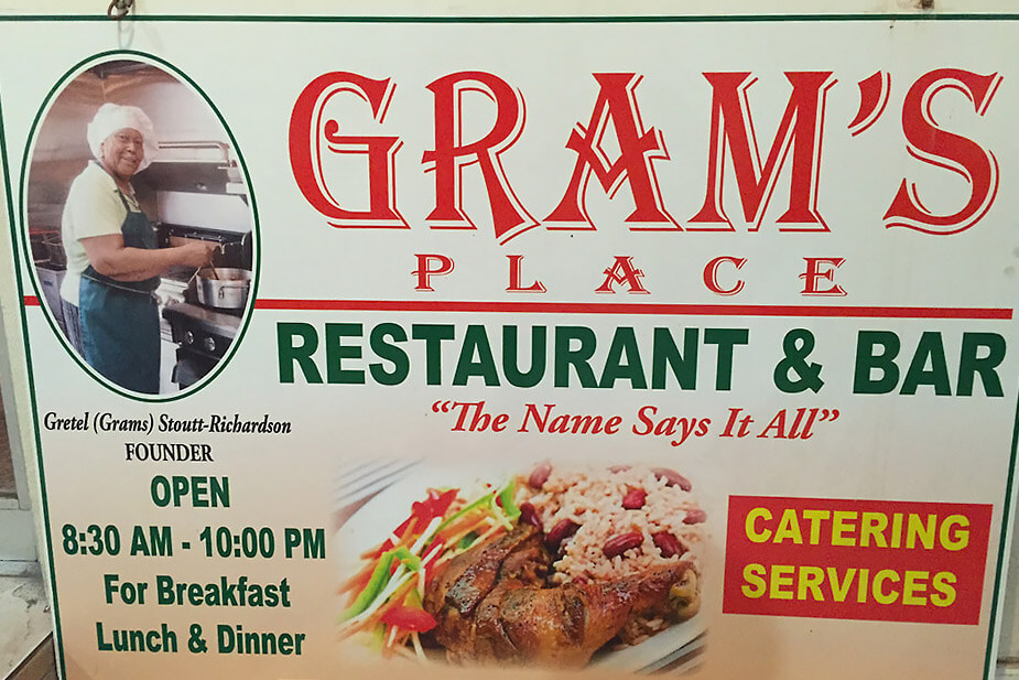 Gram's Place Restaurant East End