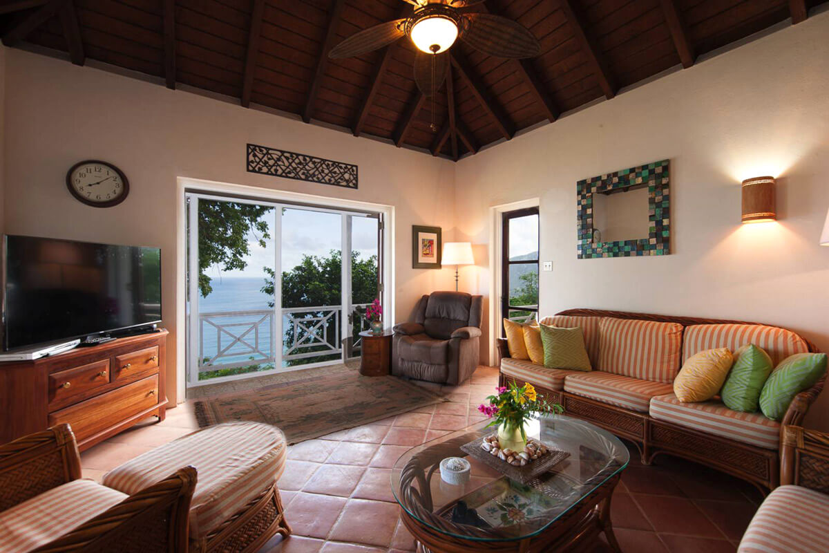 Azure Vista Villa Living Room
