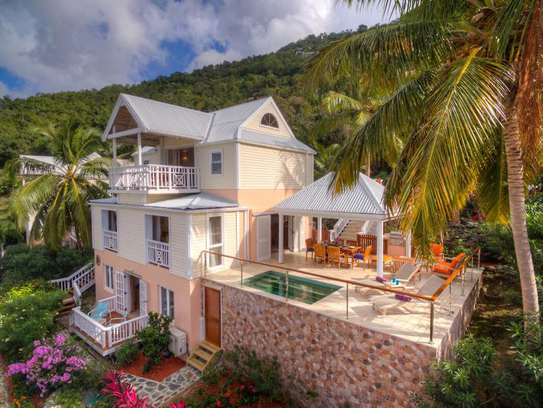 Moonstone Beach Villa in Long Bay Tortola
