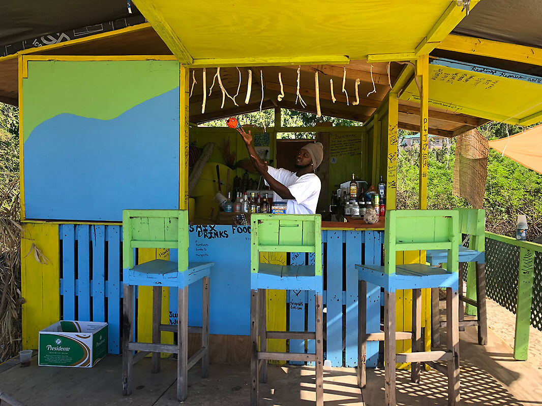 Nigel's Boom Boom Beach Bar & Grill Smuggler's Cove Tortola
