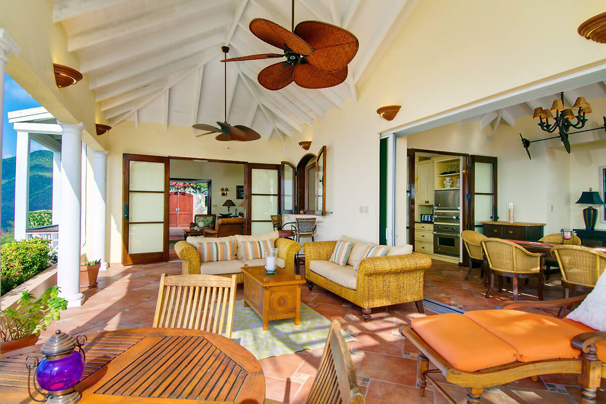 Papaya Villa Living Room