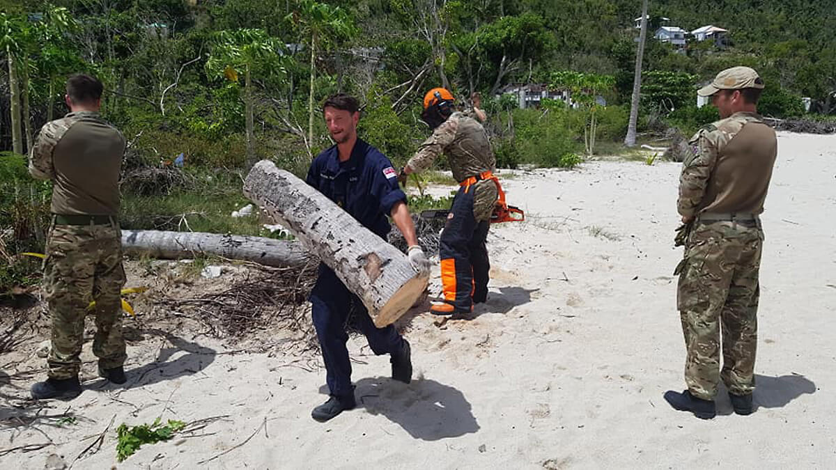 Smuggler's Cove Tortola Beach Clean Up
