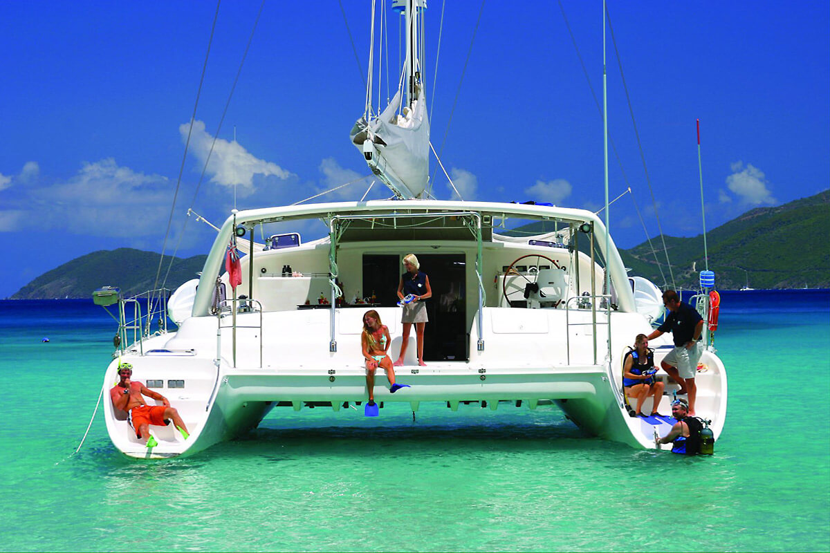ENVY Yacht Charters - Relaxing on the Water