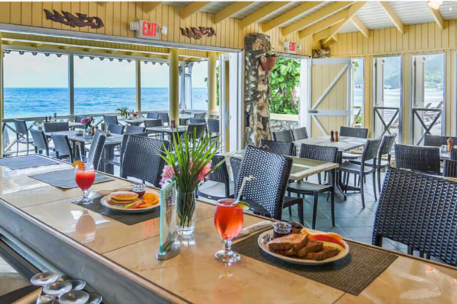 Sebastian’s Seaside Grille, Apple Bay, Tortola