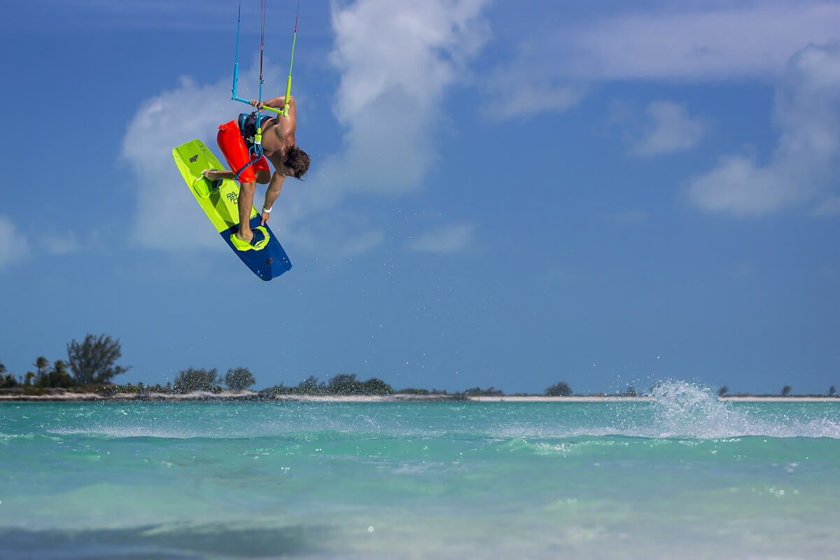 Tommy Gaunt Kitesurfing Anegada BVI