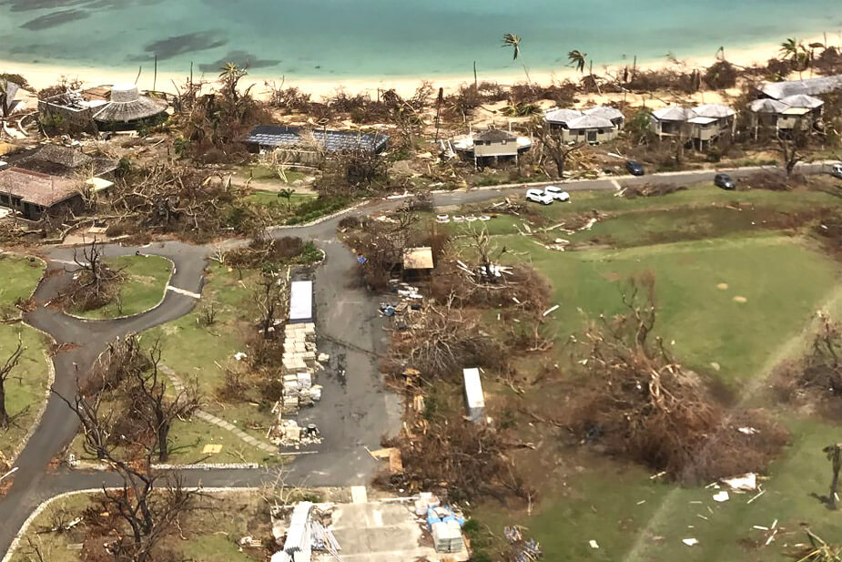 Rosewood Little Dix Bay Irma Destruction