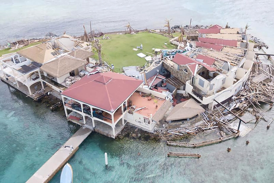 Saba Rock Resort Irma Destruction