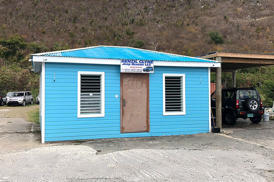 Denzil Clyne Jeep Rentals Tortola BVI