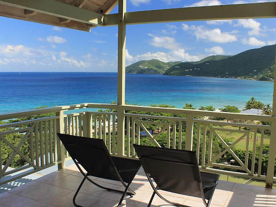 Blue Latitude Villa Porch