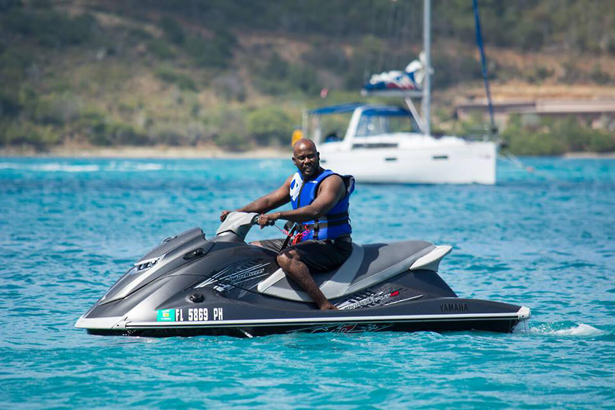 Blue Rush Water Sports in Leverick Bay Virgin Gorda