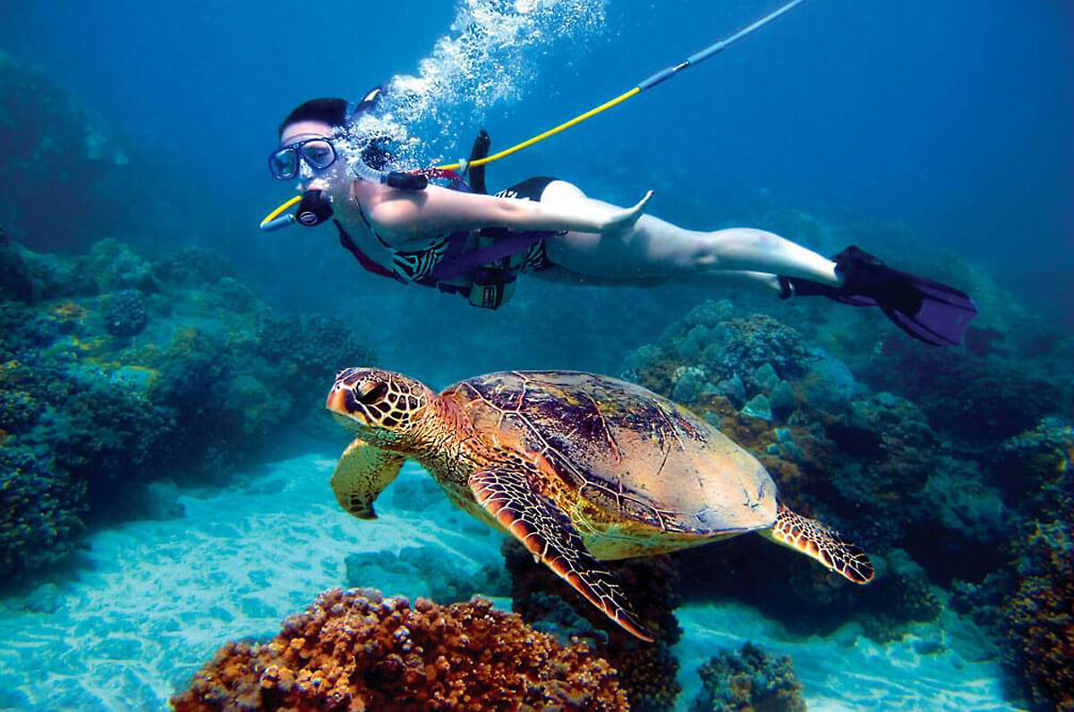 BVI Snuba in Leverick Bay Virgin Gorda