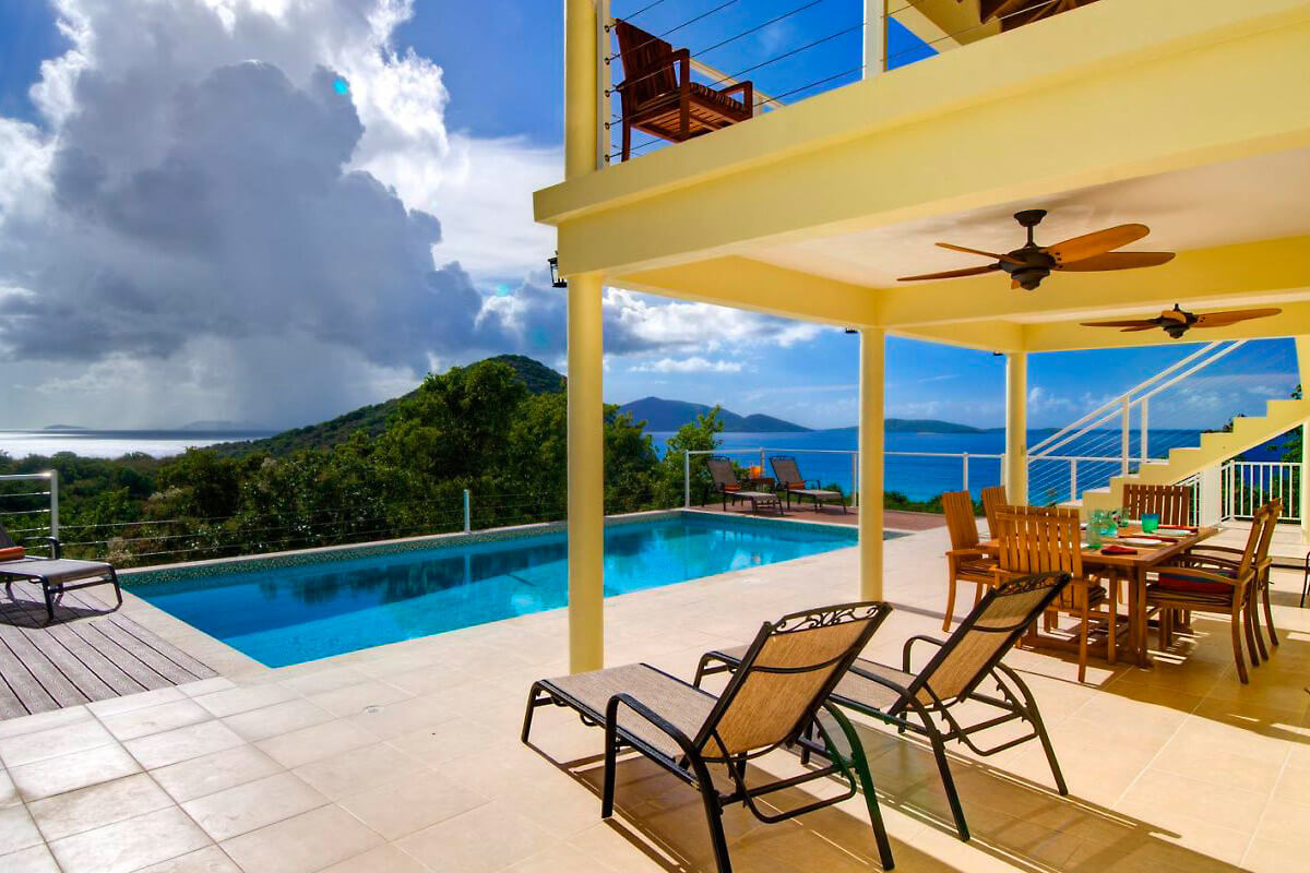 Flamingo Sunset Villa Pool