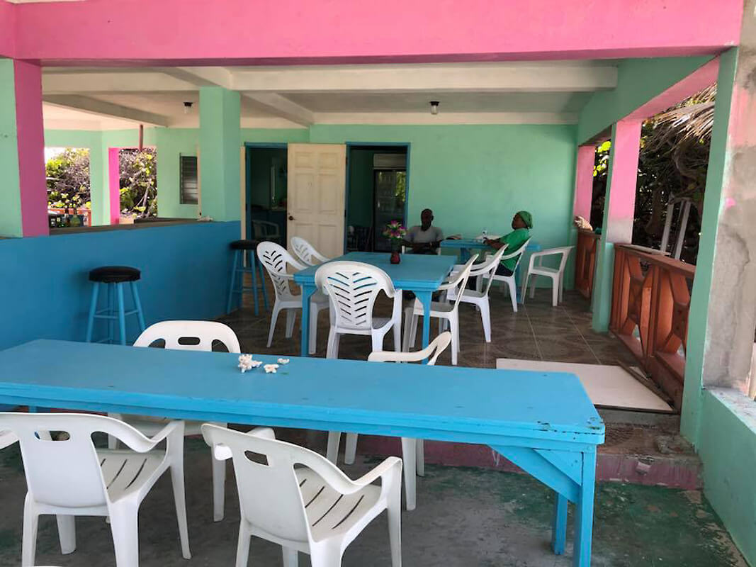 Flash of Beauty Restaurant Lobolly Bay Anegada