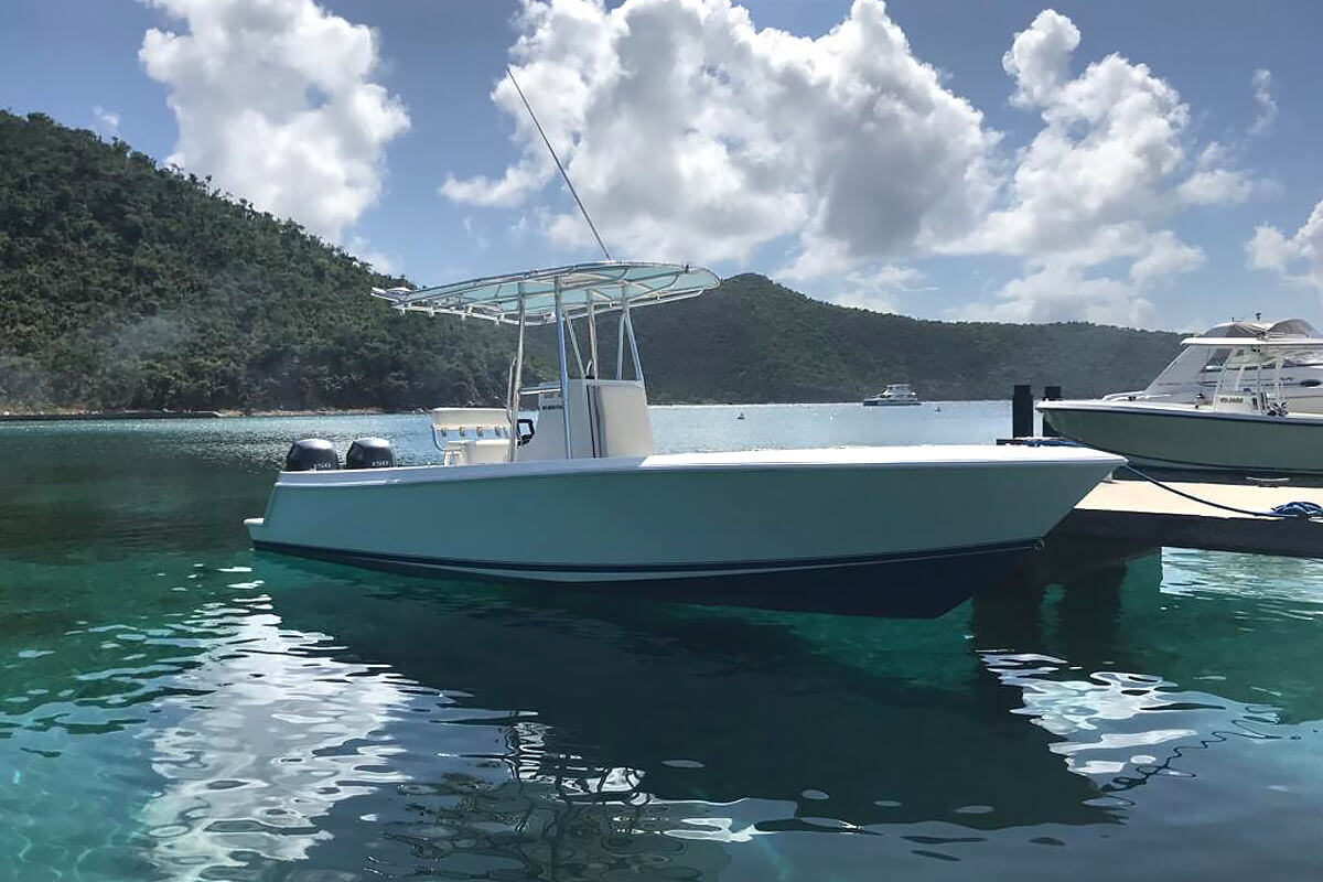 Island Time Power Boat Rentals - 25' Contender