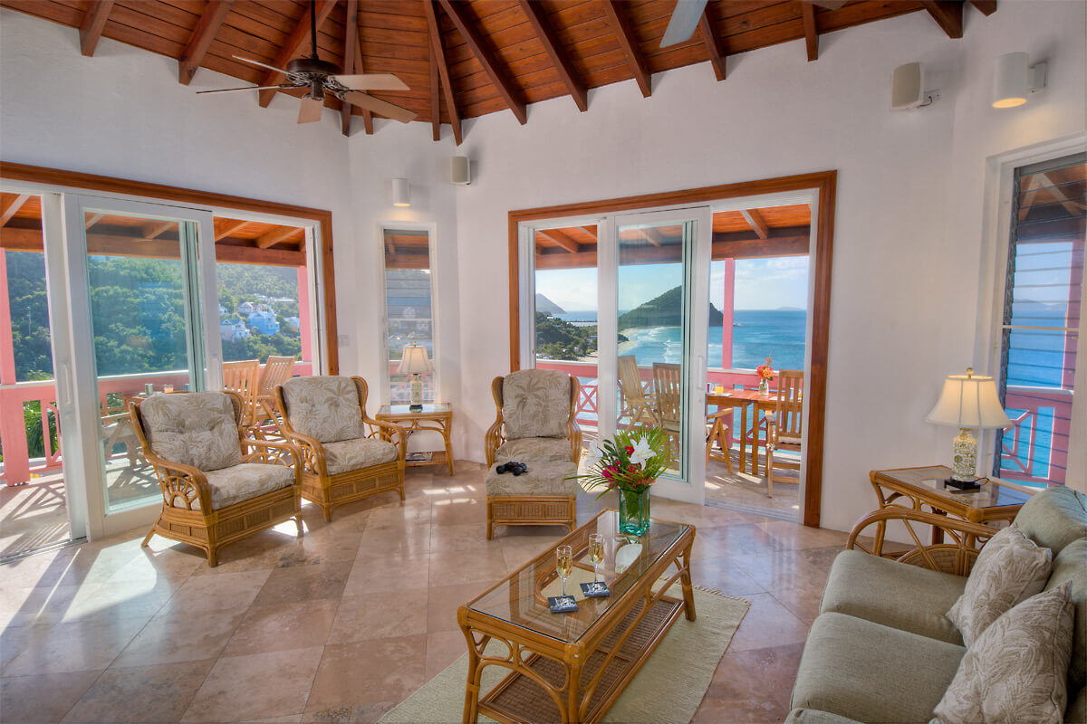 Sunset House Villa Living Room
