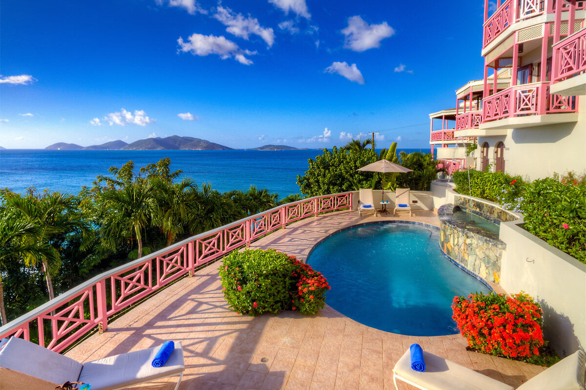 Sunset House Villa Pool