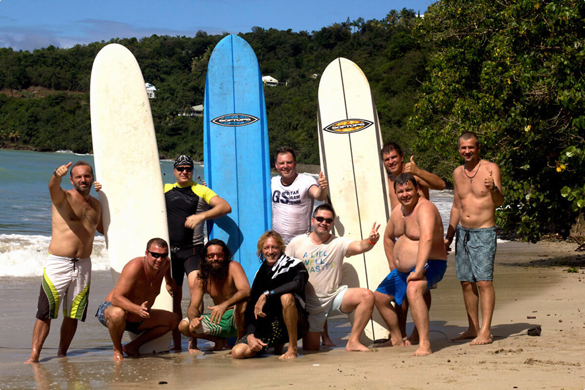 Surf School BVI Josiah's Bay Tortola
