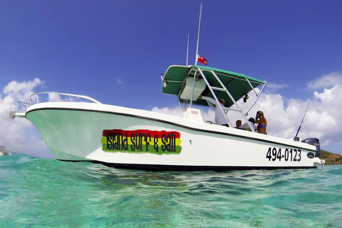 Day Trips BVI - Our Boat 