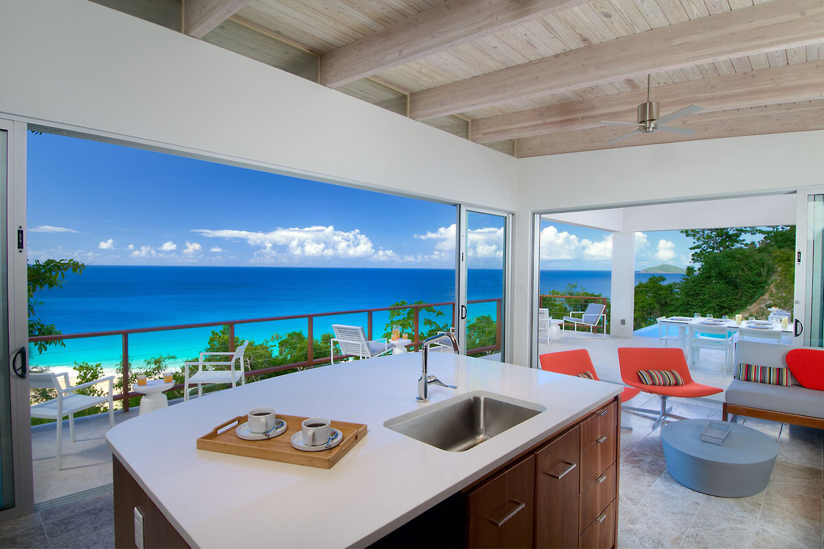 Villa Ventana Kitchen View
