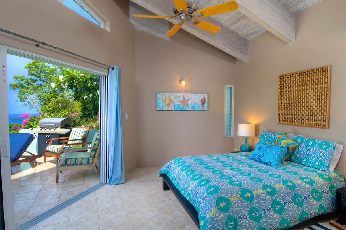 Seaglass Villa Master Bedroom
