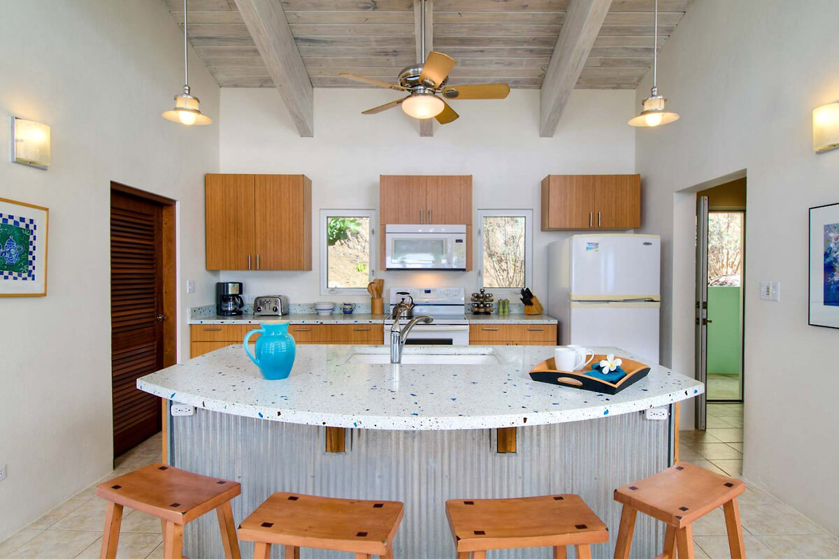 Seaglass Villa Kitchen