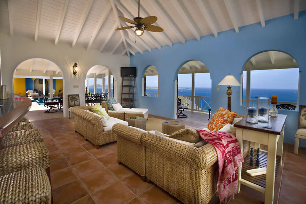 Sunny Side Up Villa Living Room