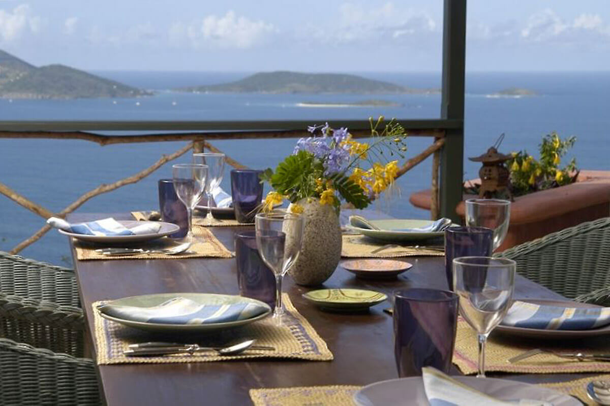 Villa Towanda Alfresco Dining