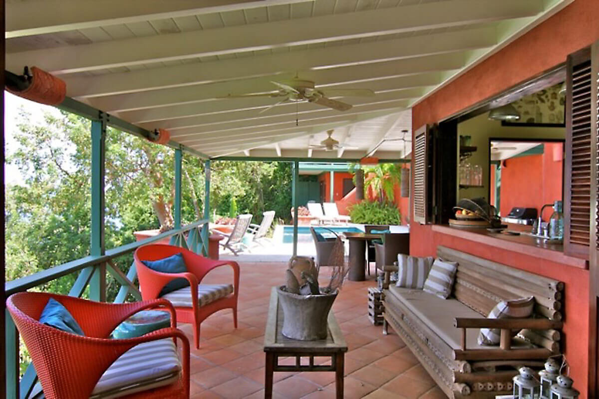 Villa Towanda Verandah
