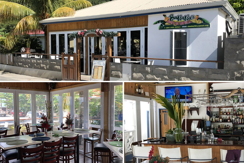 Banana's Bar & Grill in Cane Garden Bay
