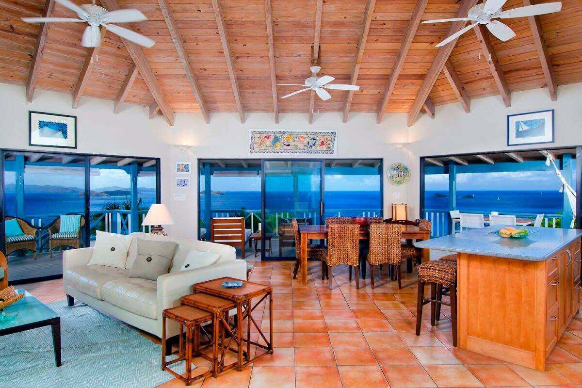 Island Spice Villa Great Room