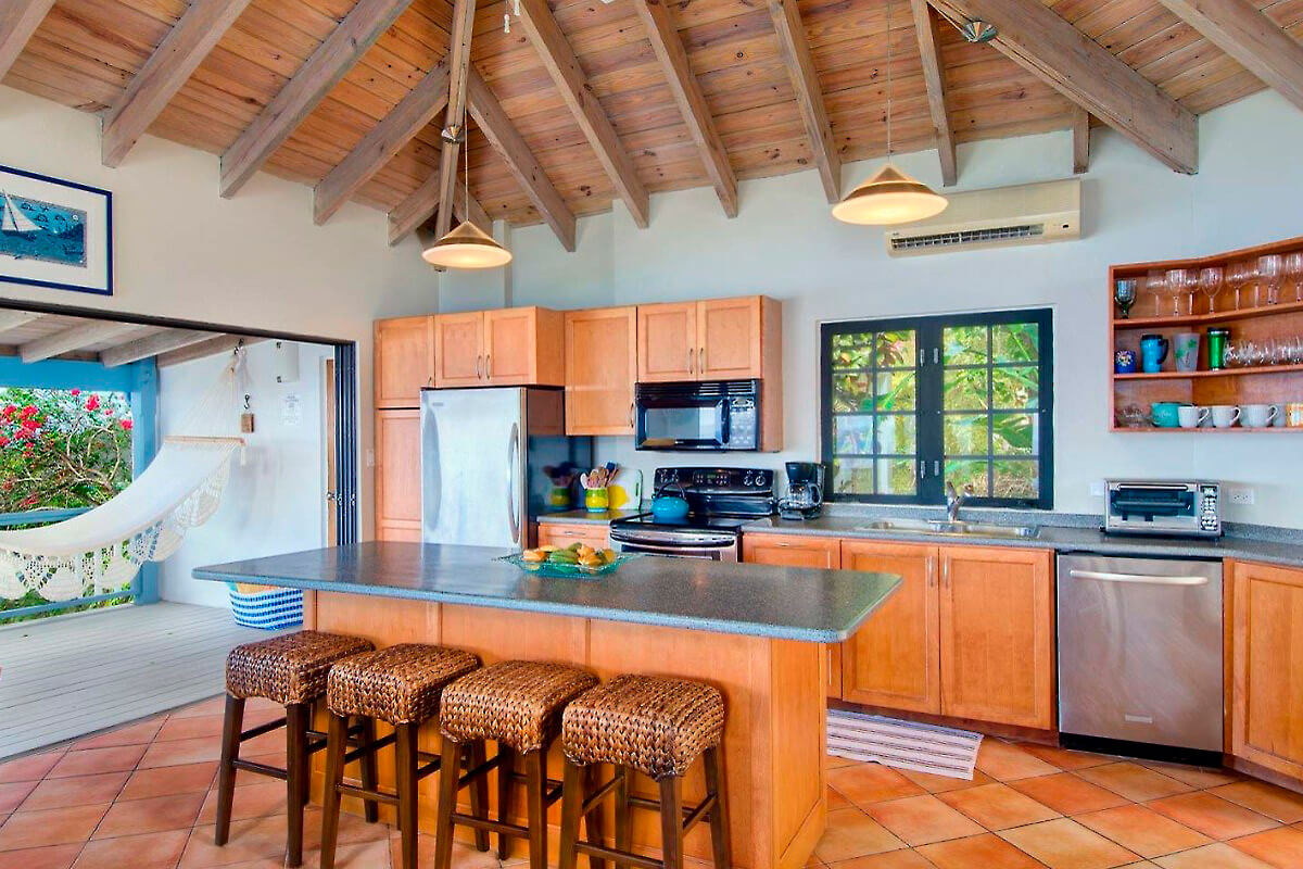 Island Spice Villa Kitchen