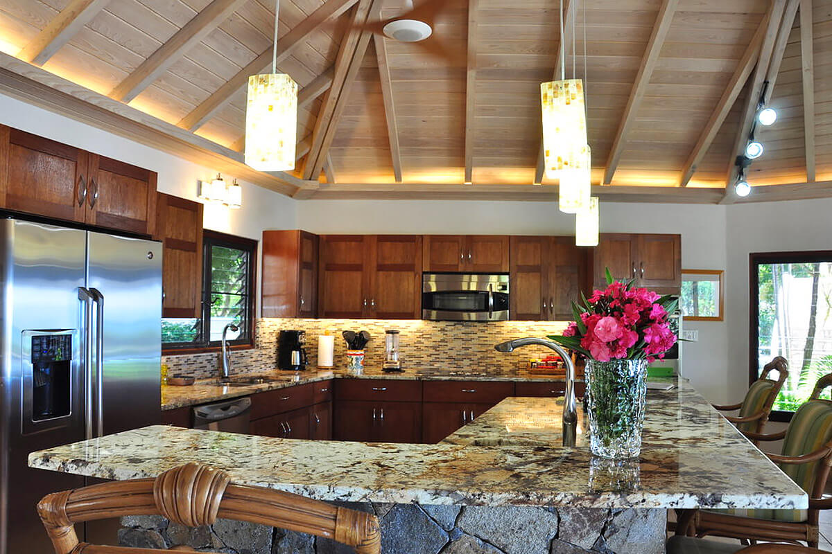 Caribbean Wind Villa Kitchen