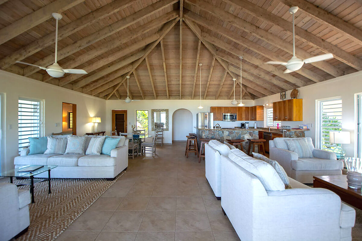 Villa on the Beach Great Room