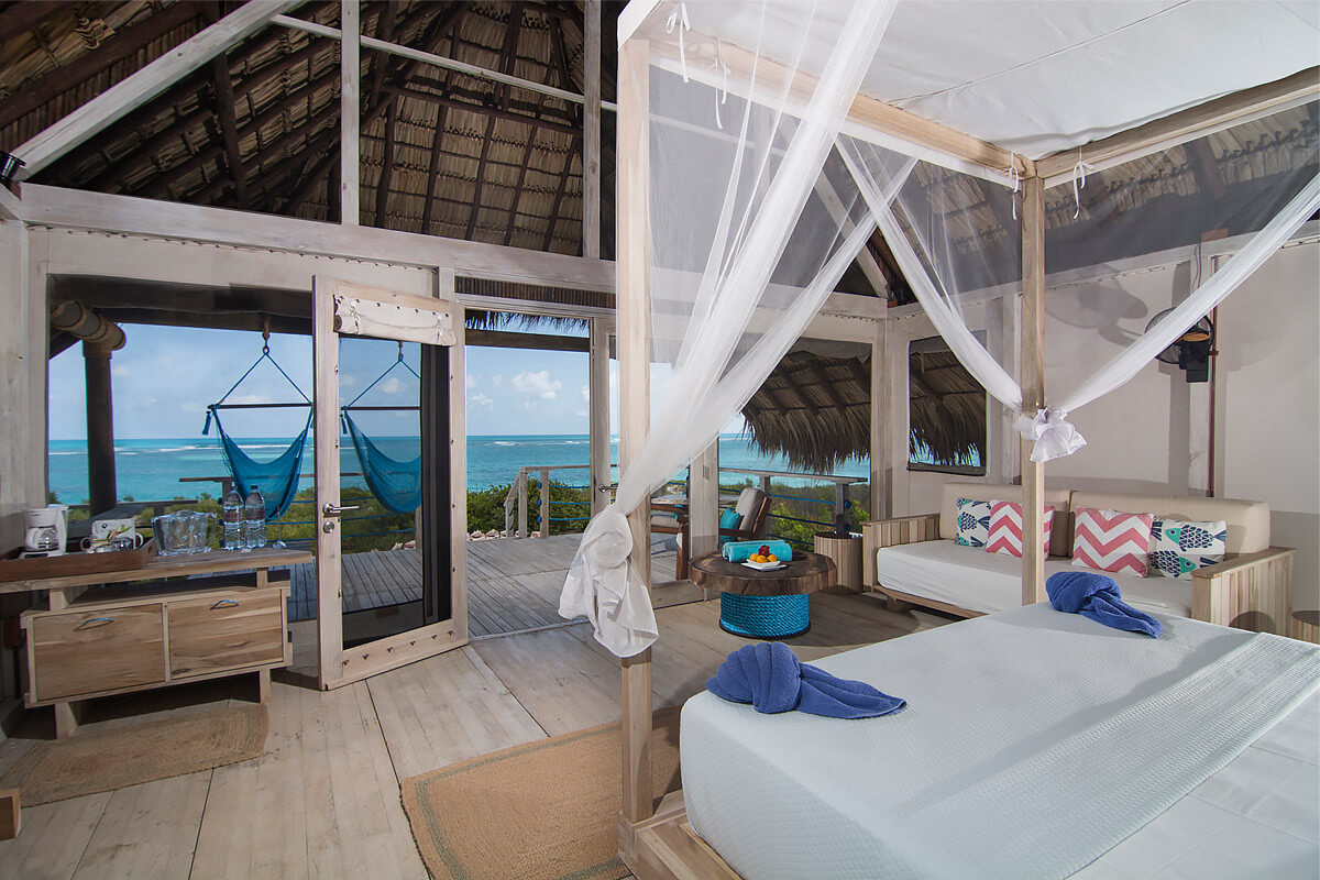 Anegada Beach Club Palapa Interior