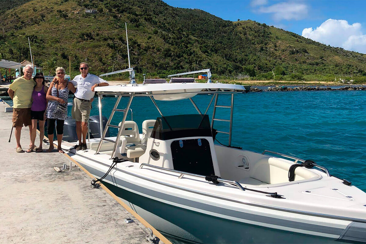 Antilles Power Boats - Happy Guests