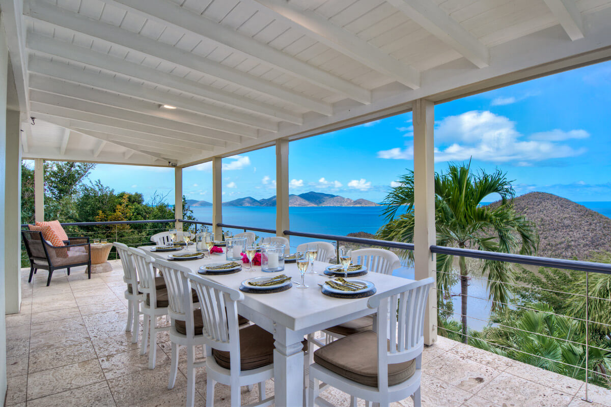 Cohoba House Villa Alfresco Dining