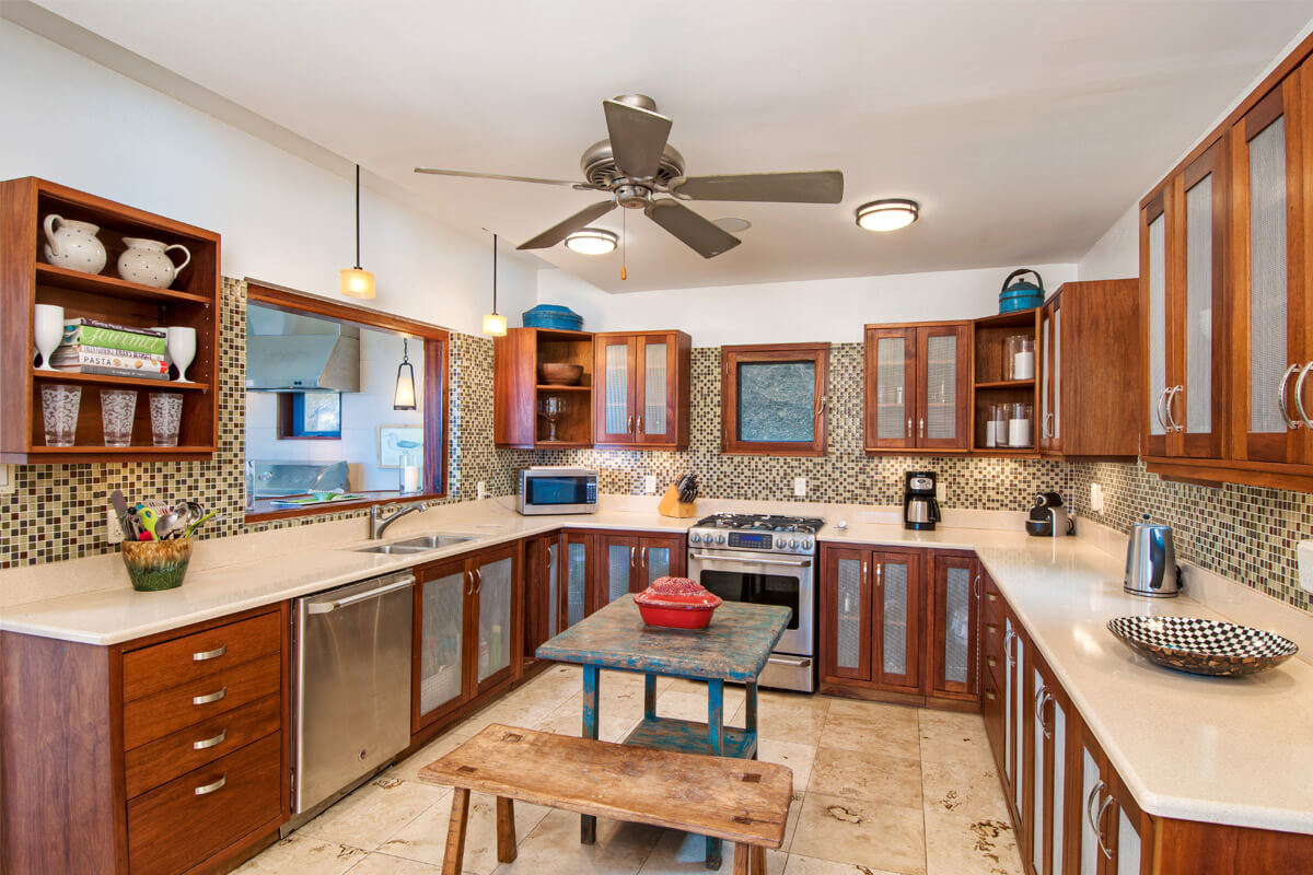 Cohoba House Villa Kitchen