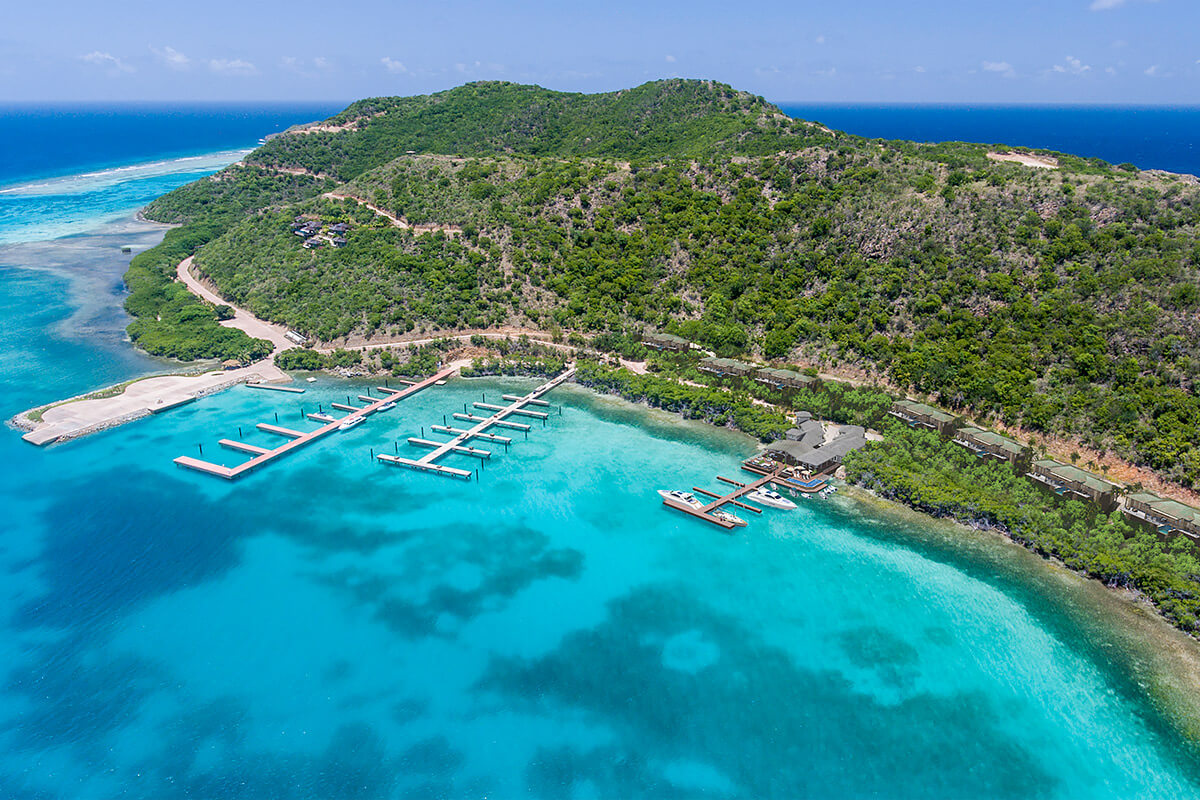 Oil Nut Bay - Marina and Marina Village