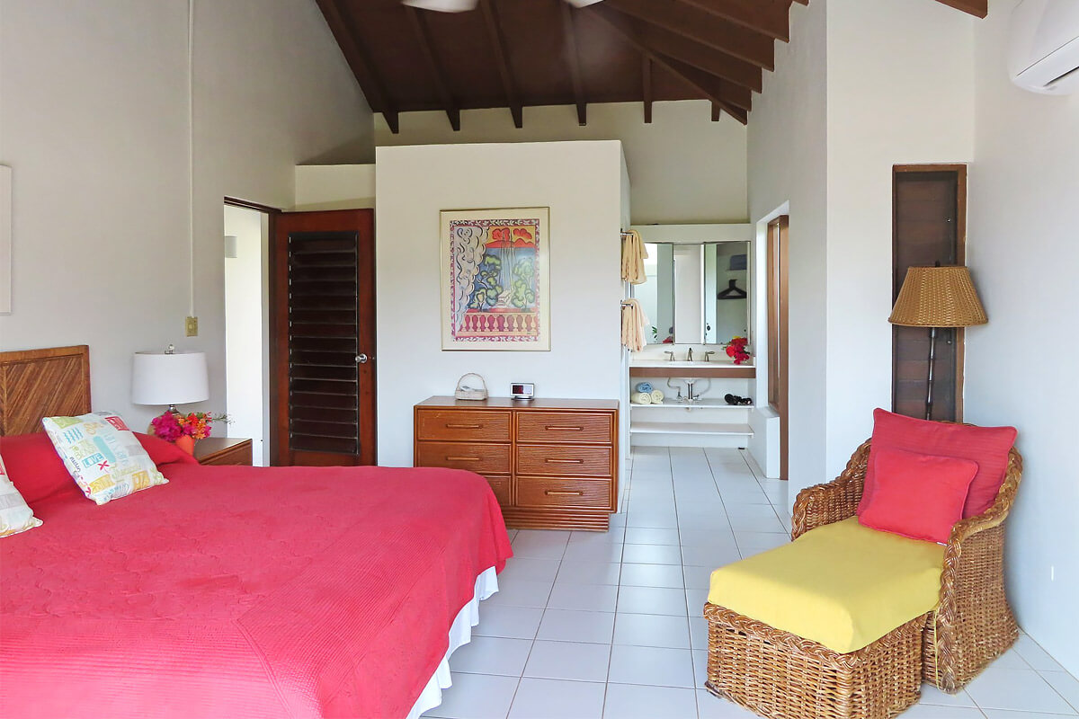Beach House Villa Master Bedroom