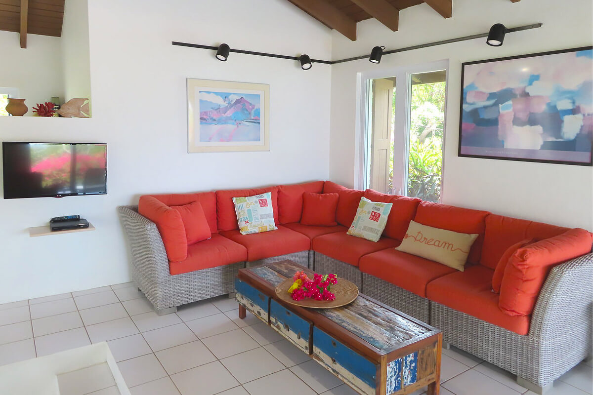 Beach House Villa Living Room