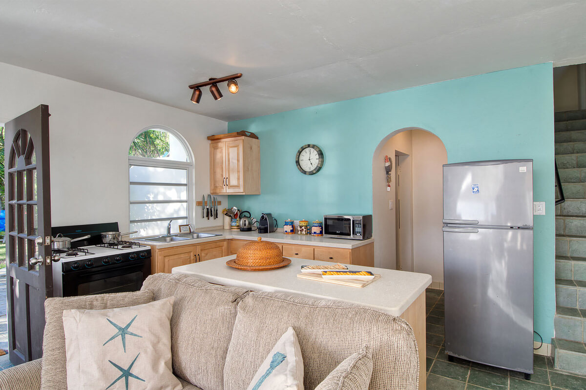 Brewers Bay Beach House Villa Kitchen