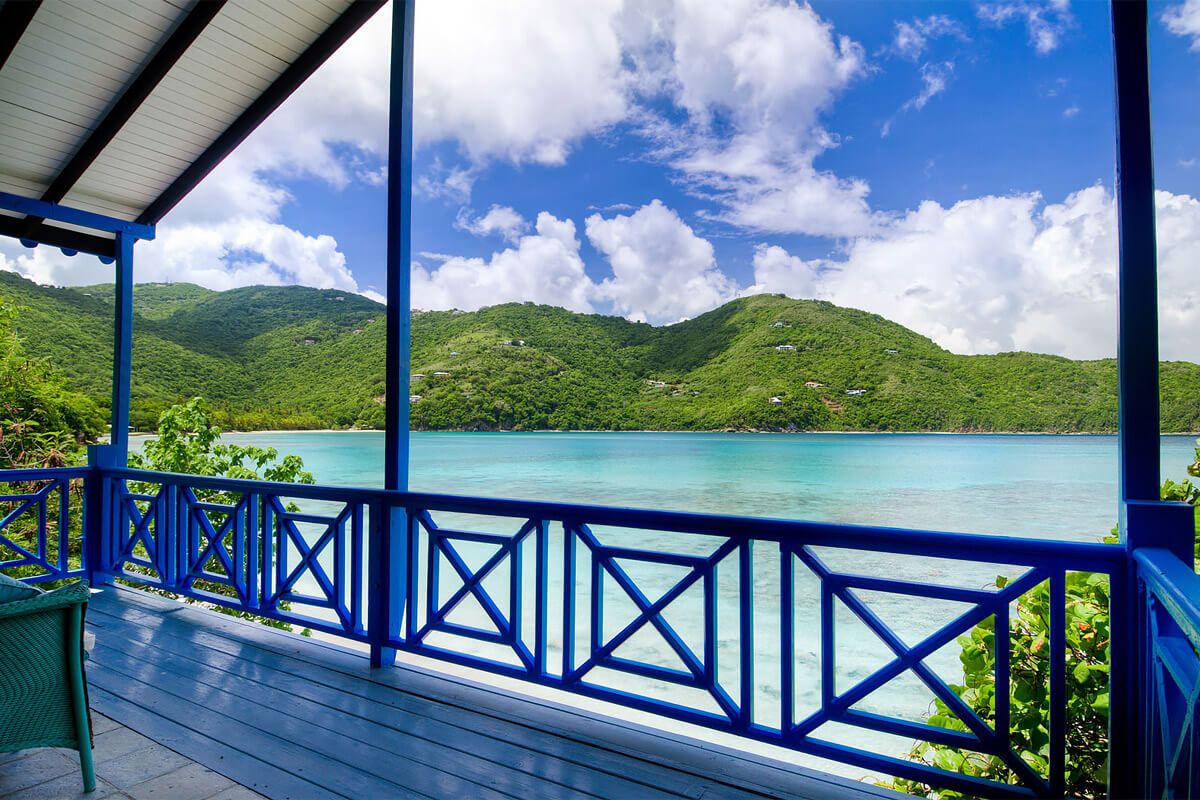 Brewers Bay Beach House Villa View