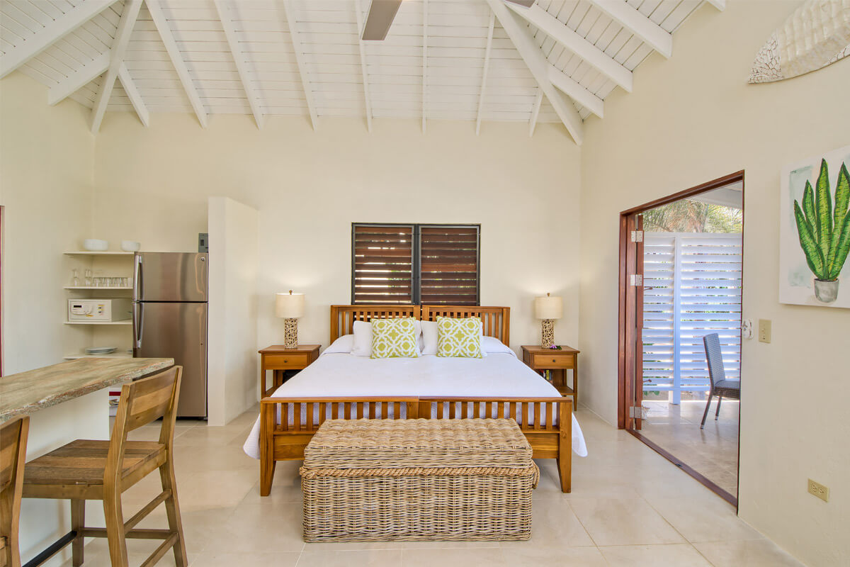 La Cachette Cottage Bedroom Area