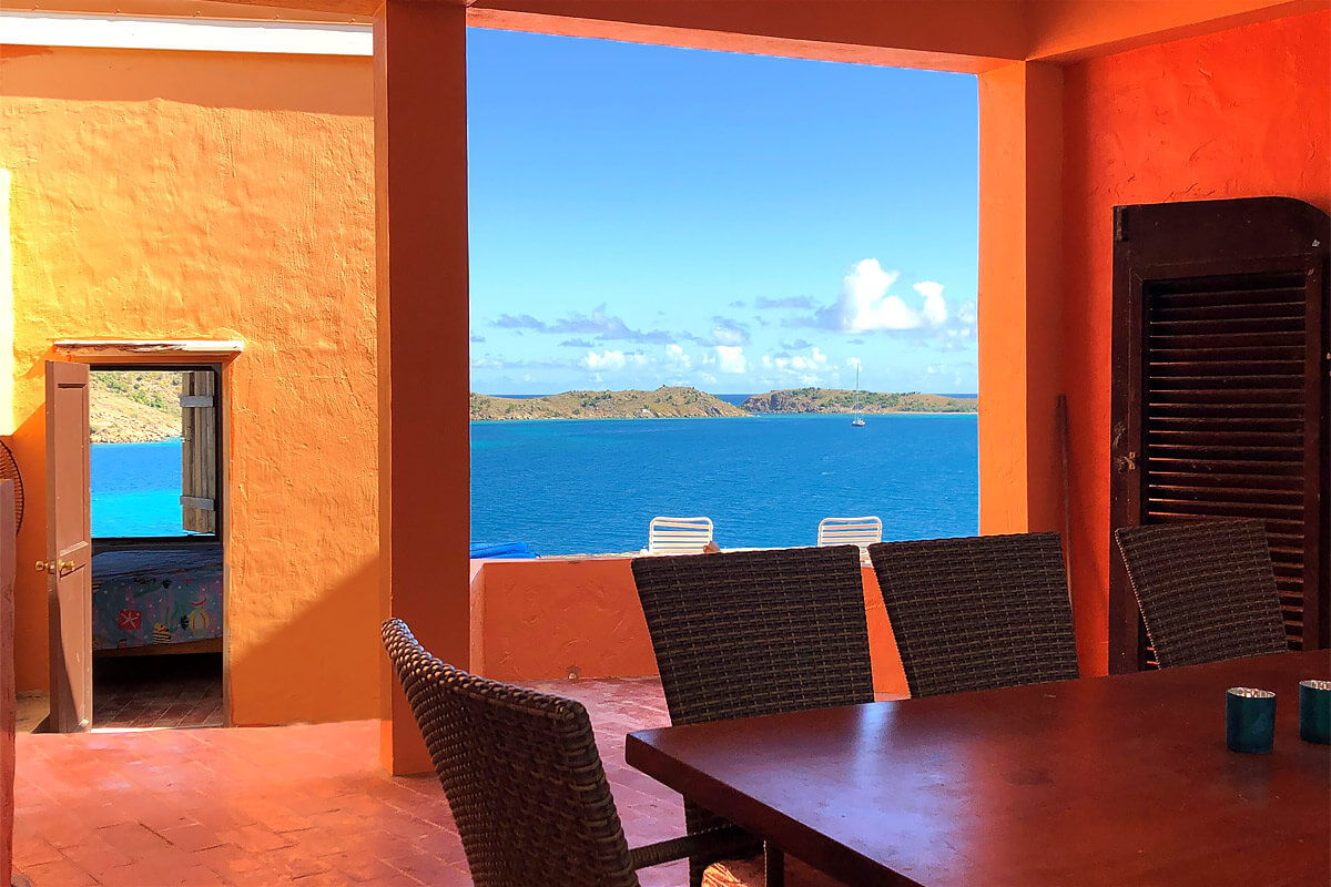 Hideaway Villa Dining Terrace