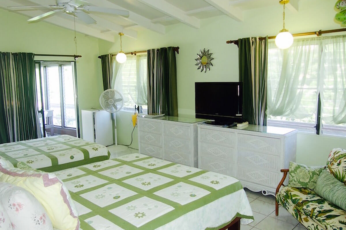 Hummingbird House B&B Room with King and Queen Beds