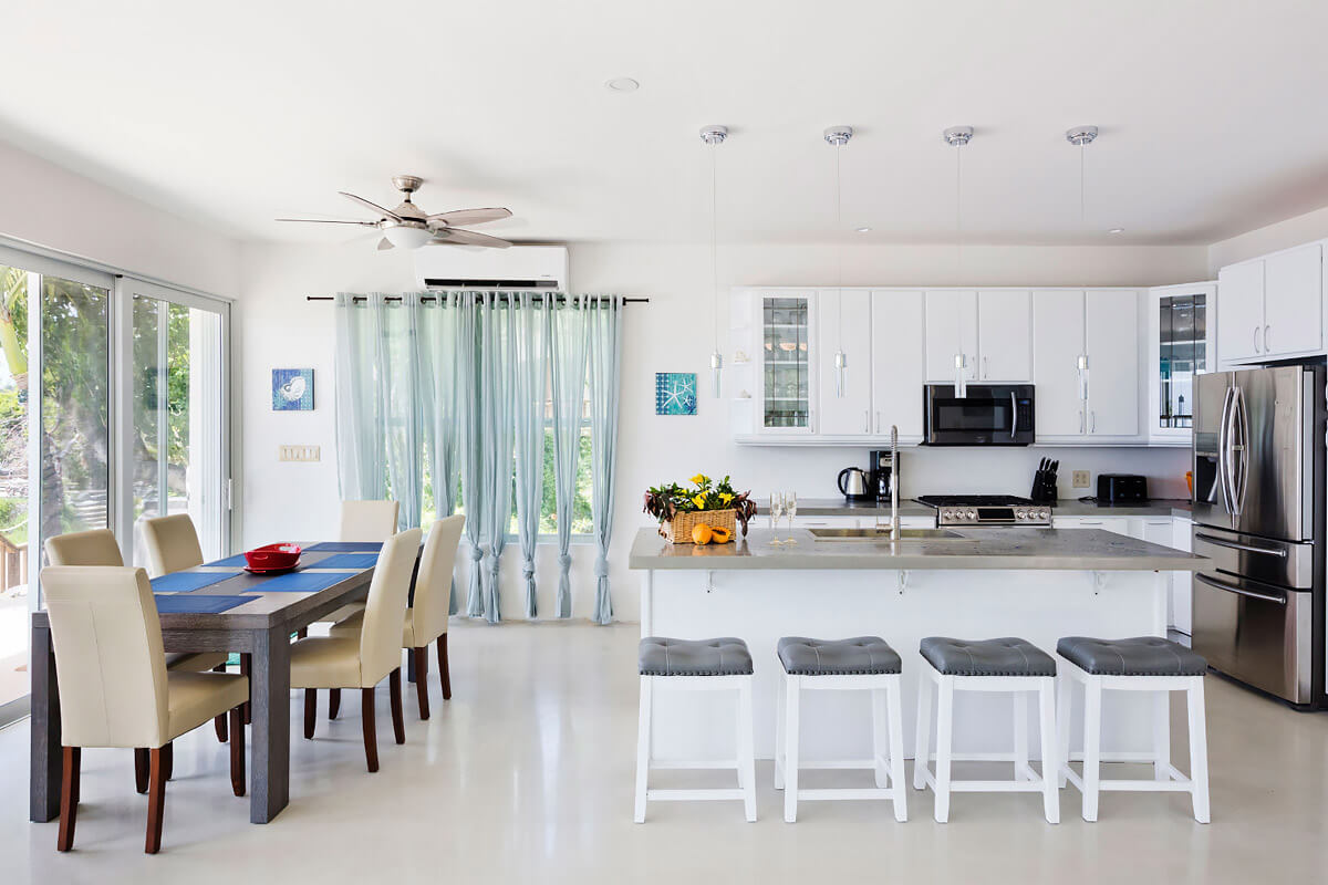 Azure Wish Villa Kitchen & Dining Area