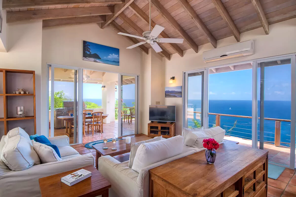 Whale Watch Villa Living Room