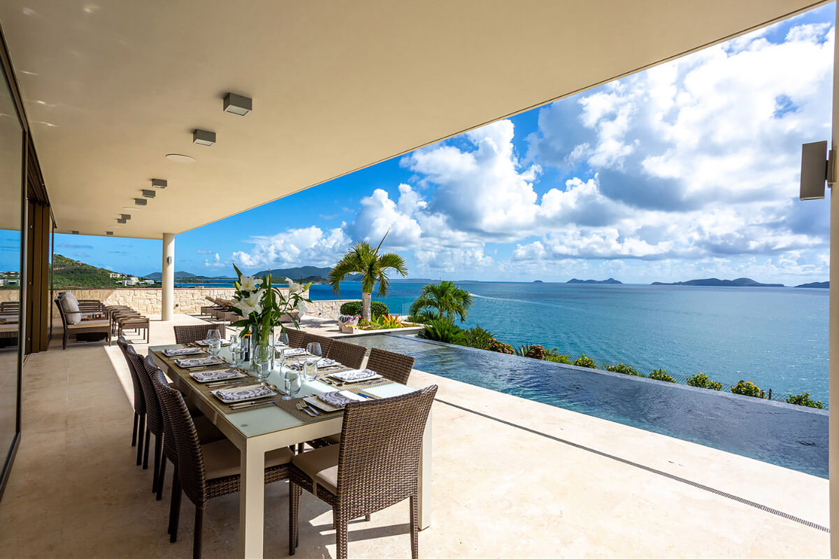 Osprey House Villa Alfresco Dining