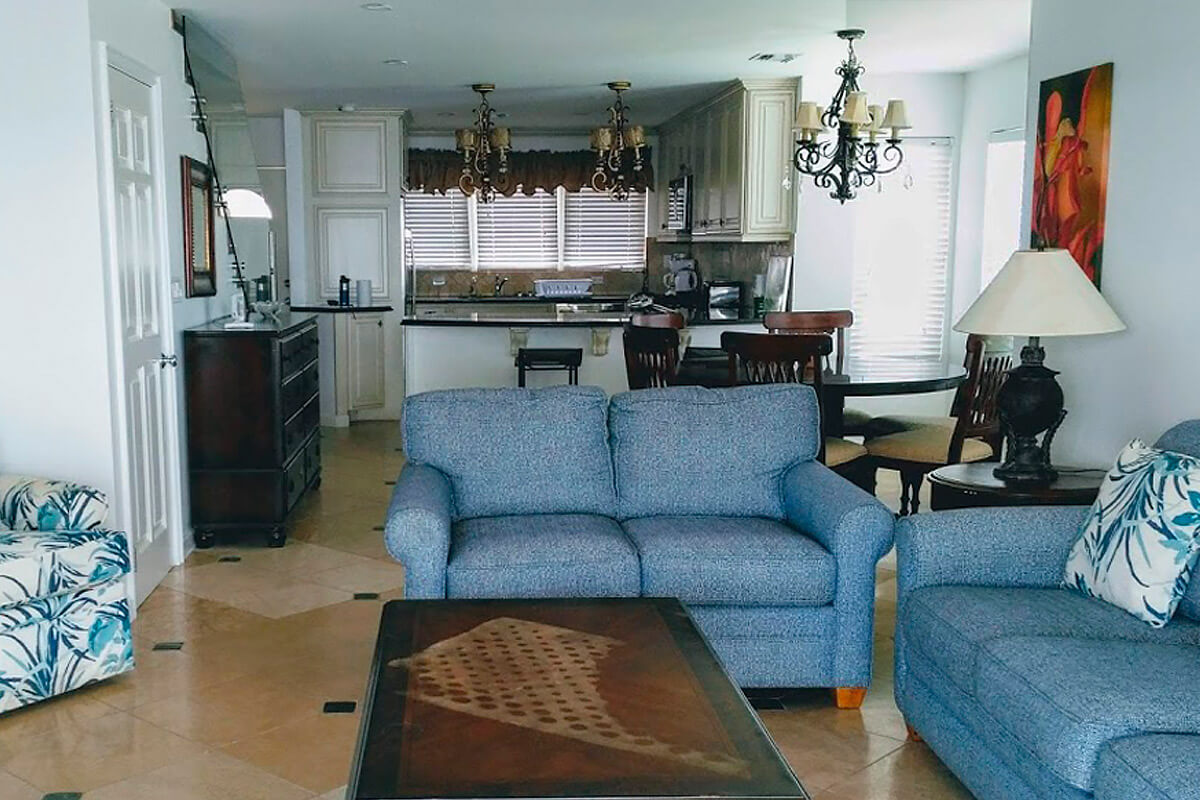 Nanny Cay Resort and Marina Villas - Living & Dining Areas